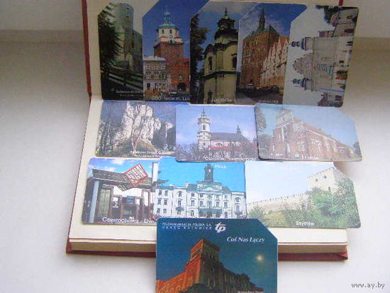 Телефонные карточки Польша Архитектура города
