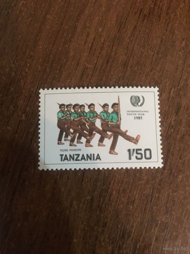 Танзания 1985. Молодые пионеры