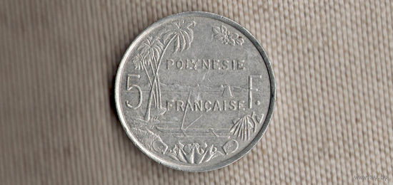 Французская Полинезия 5 франков 1993