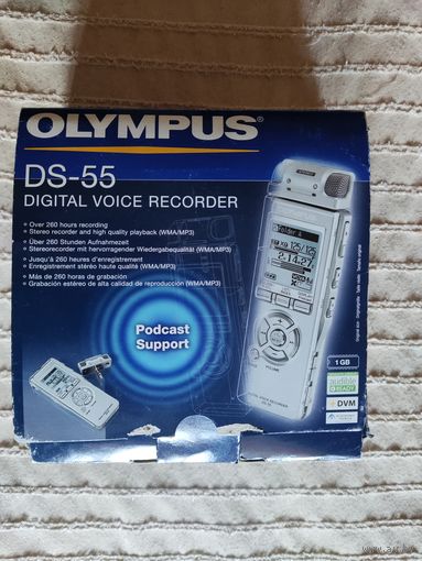 Диктофон цифровой Olympus DS-55. Новый