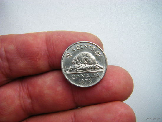 Канада 5 центов 1978г.
