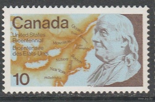 Канада 10с 1976г