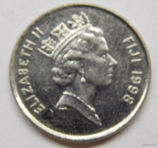 Фиджи 5 центов 1998 г