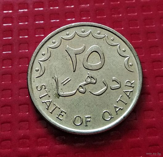 Катар 25 дирхамов 1998 г. #30635
