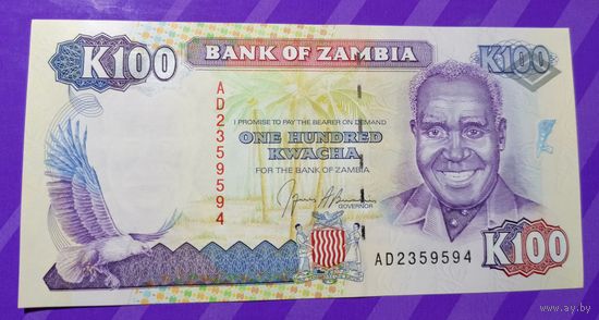100 квача 1991 Замбия