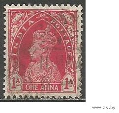 Индия. Король Георг VI. 1937г. Mi#149.