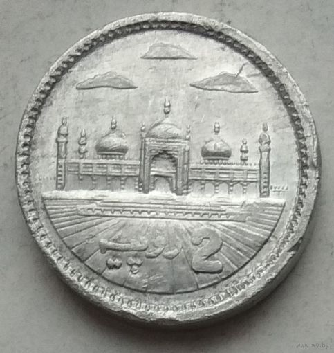 Пакистан 2 рупии 2016 г.