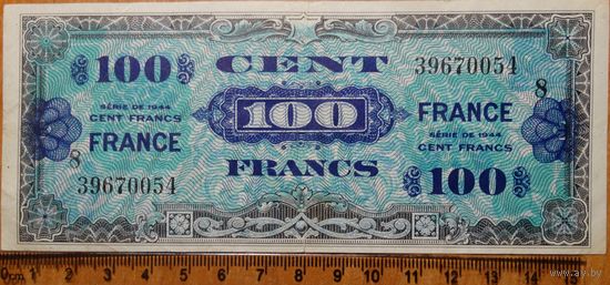 100 центов франция 1944г. P118