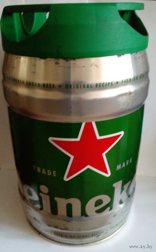 Бачонок из под пива 5 литров ,,Heineken"