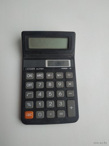 Калькулятор CITIZEN SLD7001, рабочий