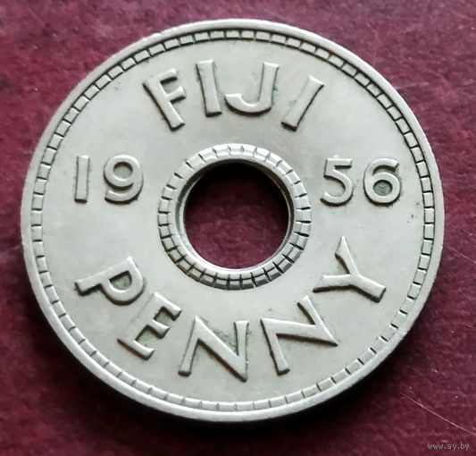 Фиджи 1 пенни, 1954-1968