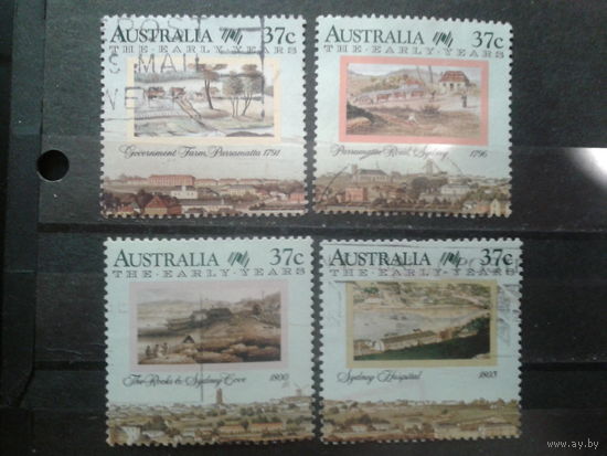 Австралия 1988 200 лет колонизации Австралии 11-я серия Ландшафты г. Сидней