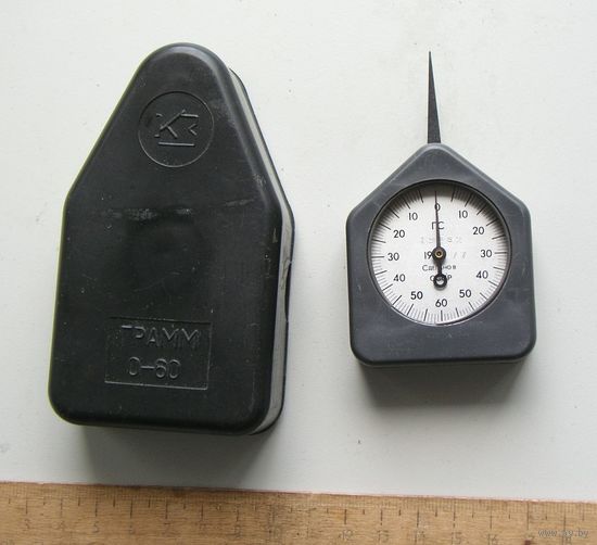 Граммометр ГС-60 Сделано в СССР 0-60 грамм