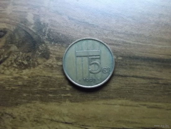 Нидерланды 5 центов 1997