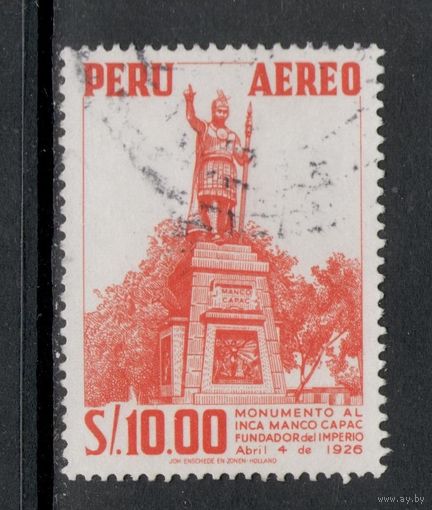 Перу 1959  Архитектура  Памятники, монументы / Памятник Манко Капаку Михель PE 586