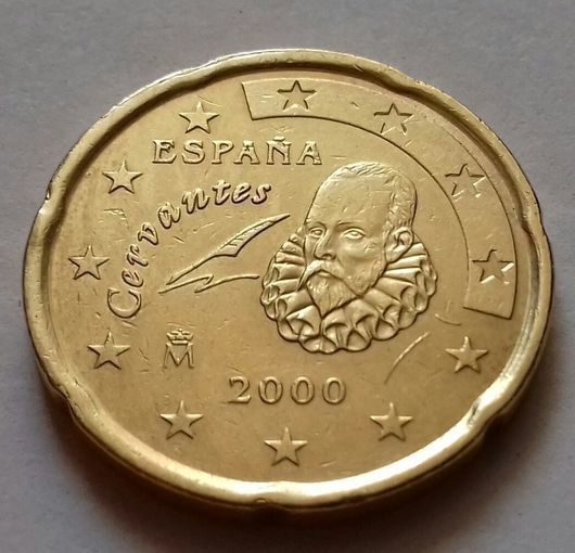 20 евроцентов, Испания 2000 г.