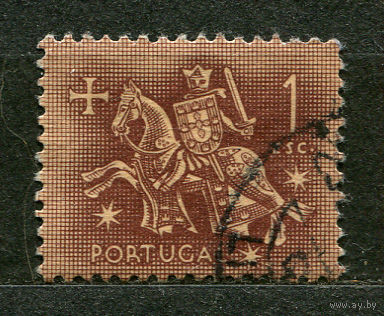 Конный рыцарь. Португалия. 1953