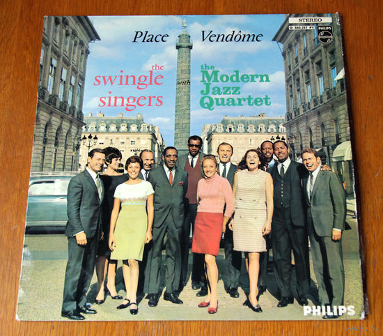 Modern Jazz Quartet with The Swingle Singers "Place Vendome" (Vinyl)