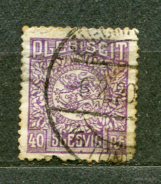 Герб. Шлезвиг - Плебисцит. Германия-Дания. 1920
