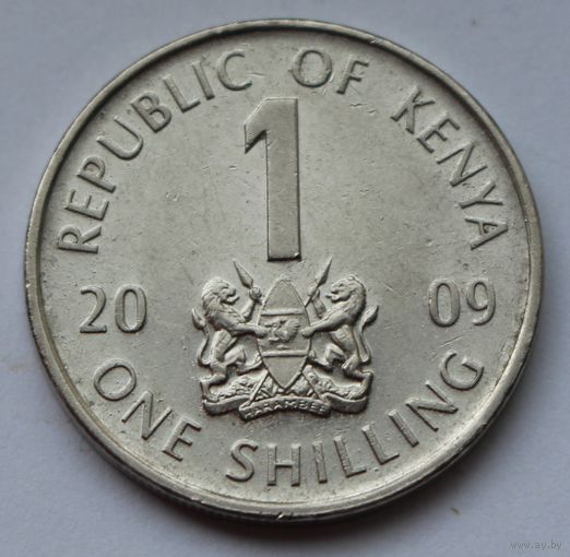 1 шиллинг 2009 Кения.