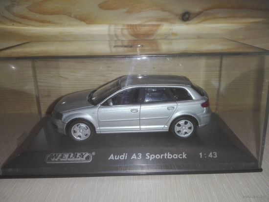 Audi A3 Sportbak.1:43.(Премиум -комплектация от Welly).