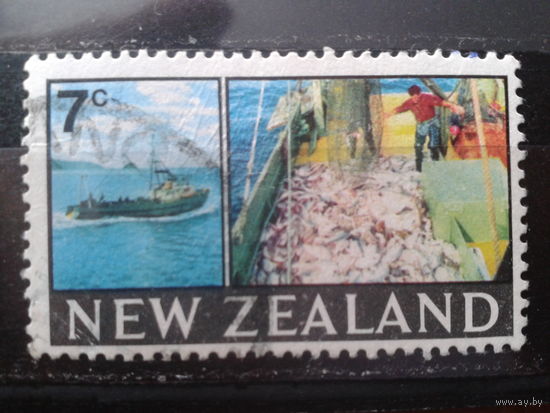Новая Зеландия 1969 Экспорт, судно