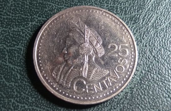 25 сентаво, 2000. Гватемала.