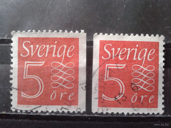 Швеция 1957-8 Стандарт 5 оре