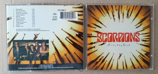 SCORPIONS - Face The Heat (CD аудио ENGLAND 1993)