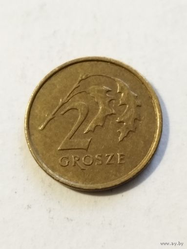 Польша 2 гроша 2013