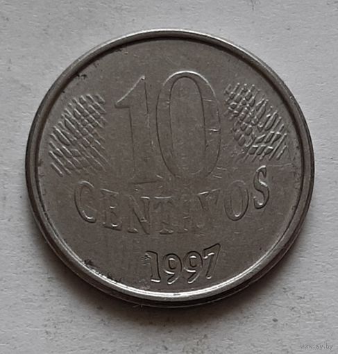 10 сентаво 1997 г. Бразилия