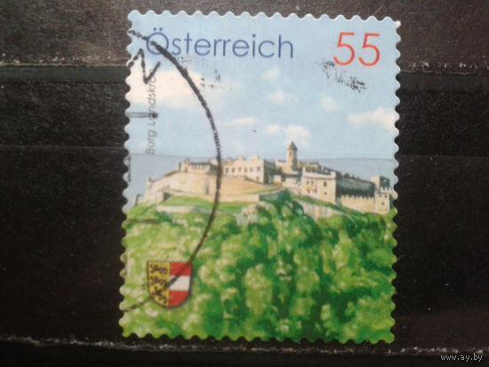 Австрия 2009 Город-крепость с 14 века, герб Михель-1,1 евро гаш