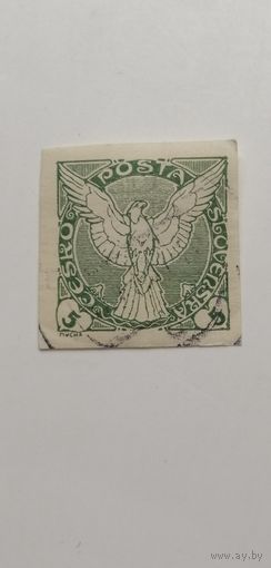 Чехословакия 1919. Газетная марка.