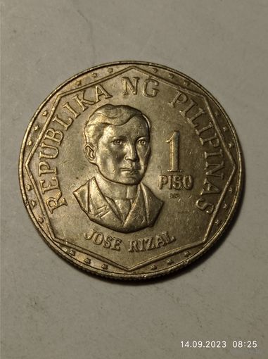 Филиппины 1 песо 1982 года .