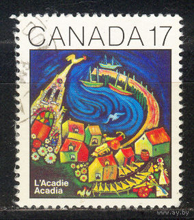 1981 Канада. 100-летие первой Конвенции Acadia