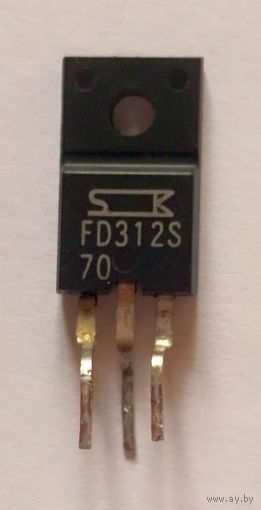 Тиристор Sanken FD312S TFD312S TFD-312S TO-220F 3A Thyristor with built-in Avalanche diode
