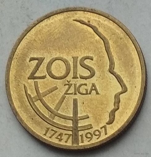 Словения 5 толаров 1997 г. 250 лет со дня рождения Зигмунда Зоиса