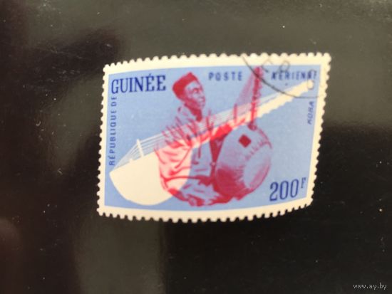 Гвинея 1962 год. Музыкальные инструменты