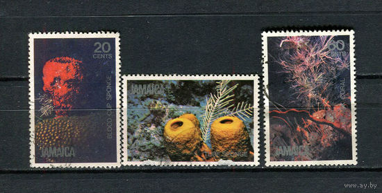 Ямайка - 1981 - Морская фауна - 3 марки. Гашеные.  (Лот 36Do)