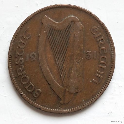 Ирландия 1 пенни, 1931 4-3-3