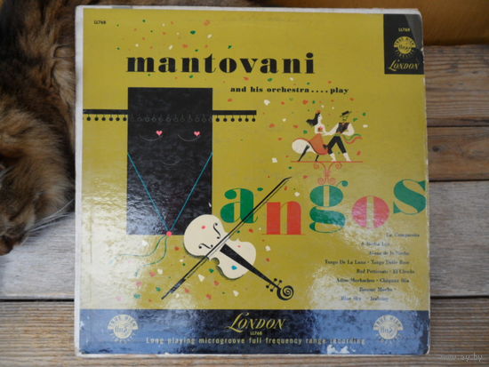 Mantovani and his orchestra - An album of favourite tangos - London, England