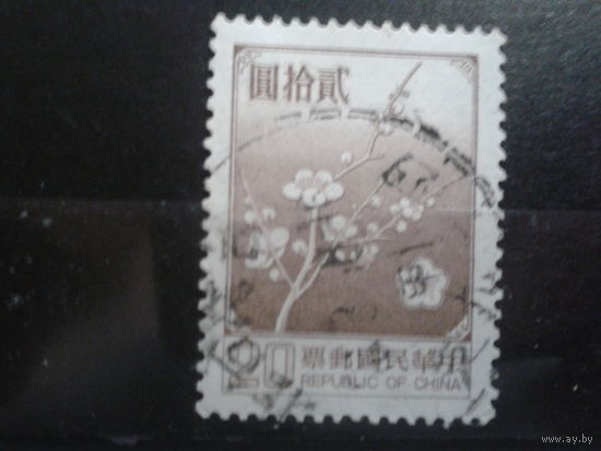 Китай Тайвань 1979 стандарт, цветы