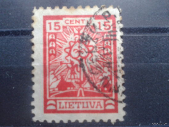 Литва, 1923, Стандарт 15С