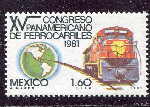 Мексика. Панамериканский железнодорожный конгресс
