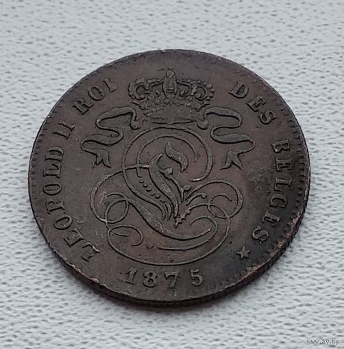 Бельгия 2 сантима, 1875 3-14-40