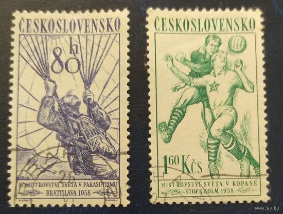 Чехословакия 1958 спорт 2 из 5
