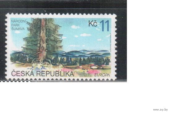 Чехия-1999,(Мих.215)  **  , Флора, Дерево