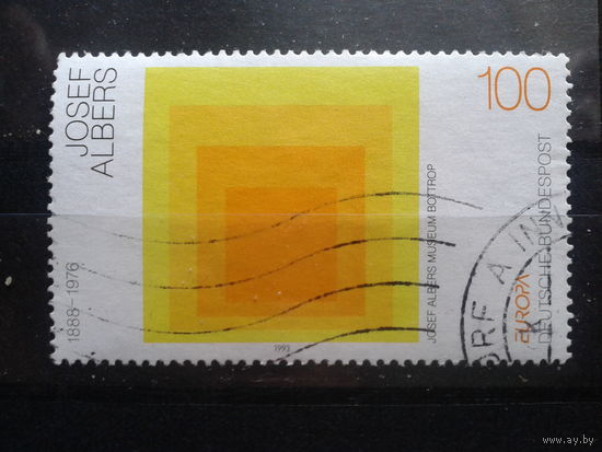 Германия 1993 Европа, живопись Михель-0,8 евро гаш.