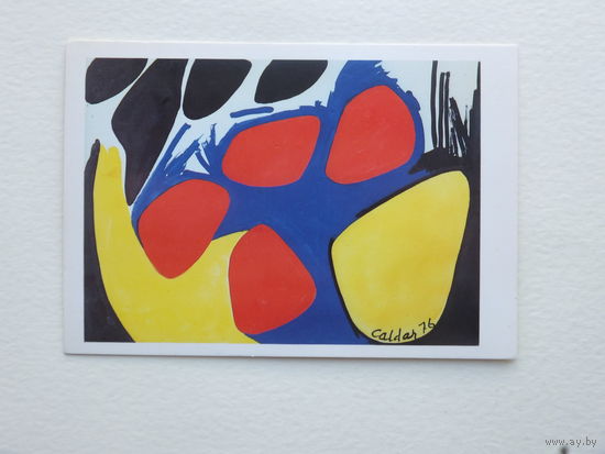 Calder   живопись  10х15 см
