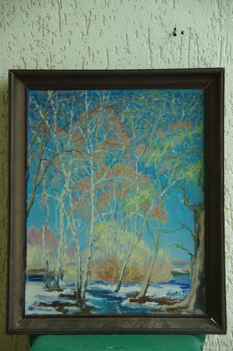 Картина  " Зима "  ( 40 х 50 )